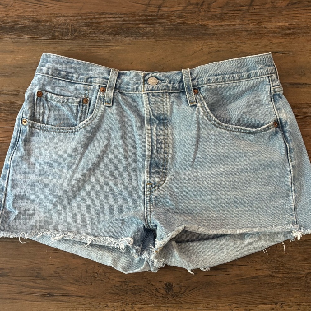 Levi Strauss & Co Denim Blue Women's Shorts Size W 31
